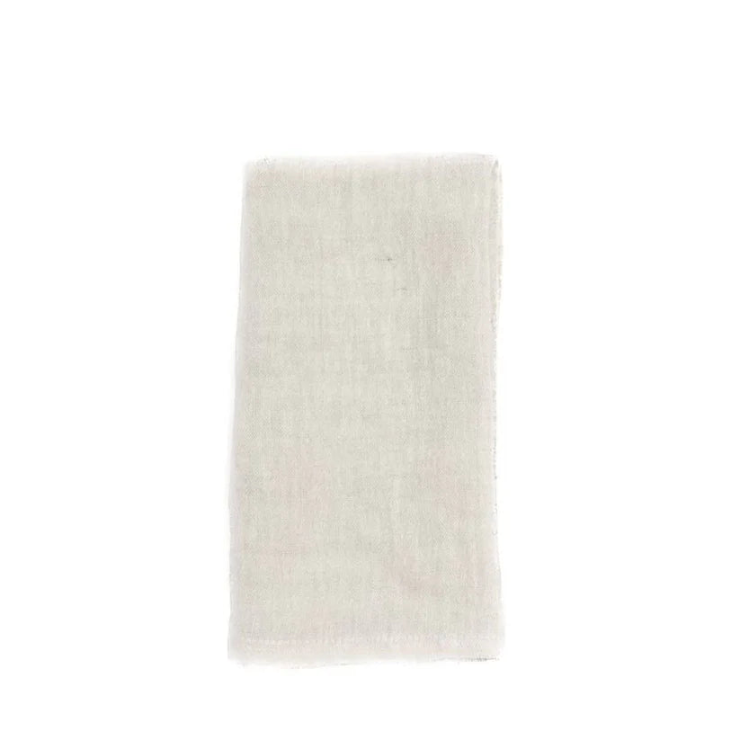 Stone Washed Linen Napkins, Set of 4