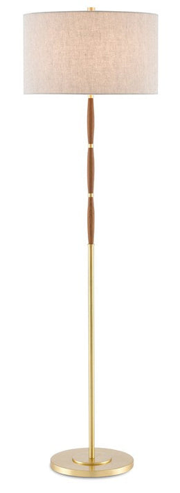 Dashwood Brass Floor Lamp