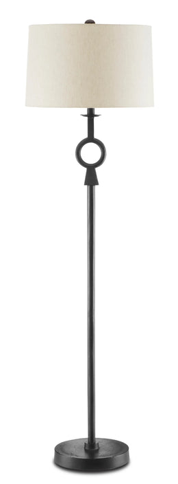 Germaine Black Floor Lamp