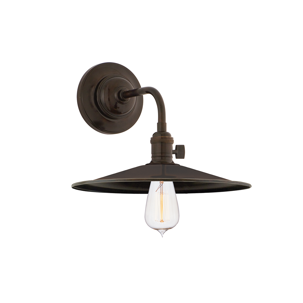 Heirloom Wall Sconce Flat, 8.5" - Old Bronze