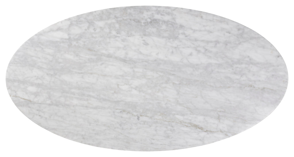 Carrara Marble 54" Oval Table Top