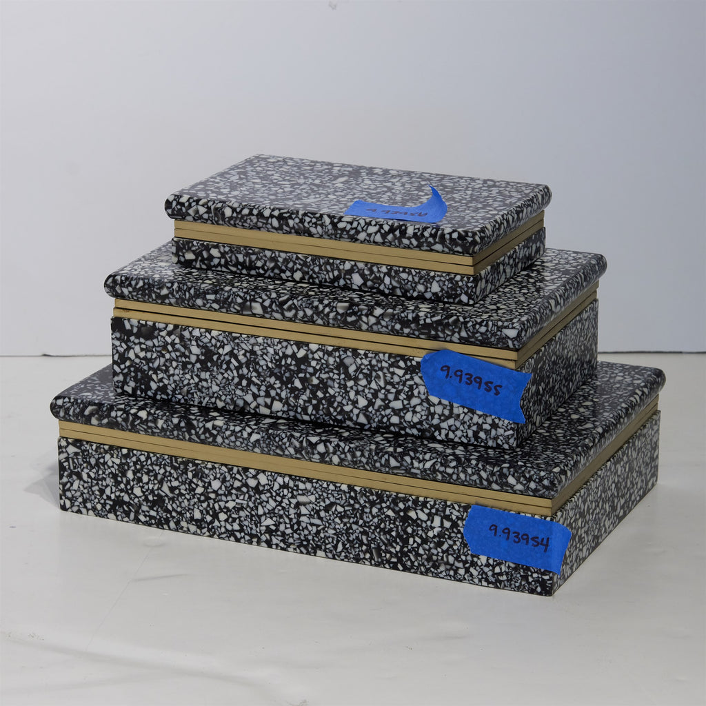 Terrazzo Box : Terrazzo Box (Small / Black/White)