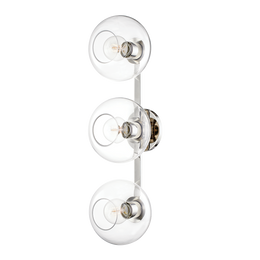 Margot Wall Sconce 28" - Polished Nickel