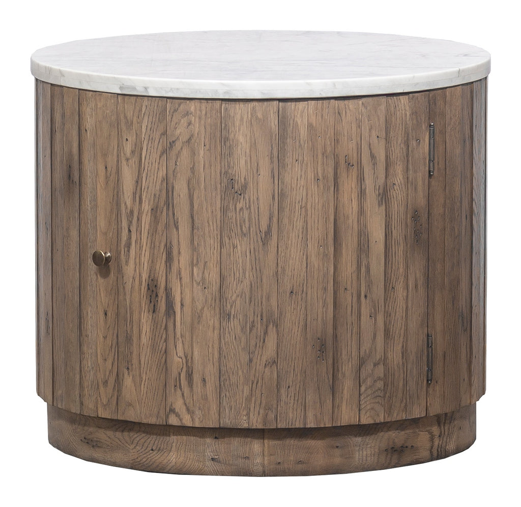 Arcadian Drum End Table