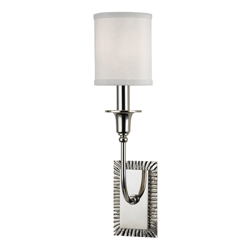 Dover Wall Sconce 4" - Polished Nickel