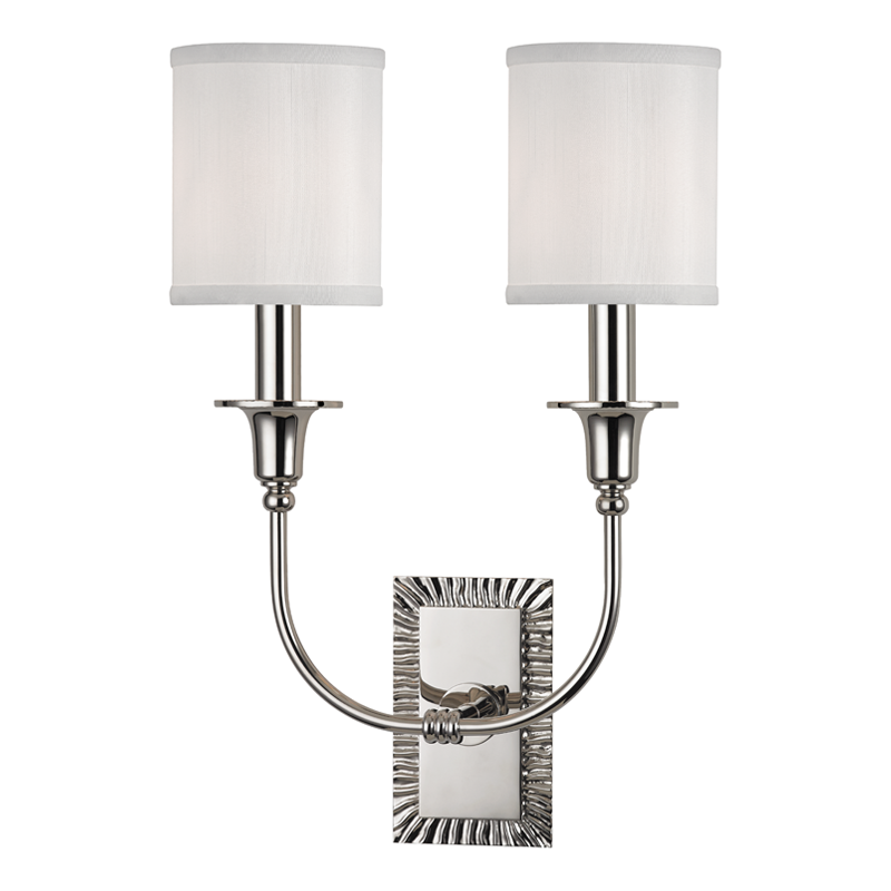 Dover Wall Sconce 11" - Polished Nickel