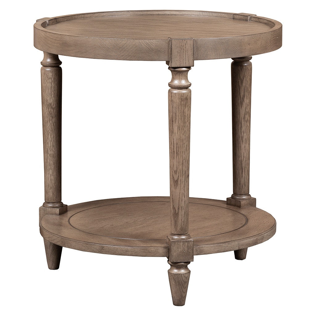 Cheneais Round Lamp Table