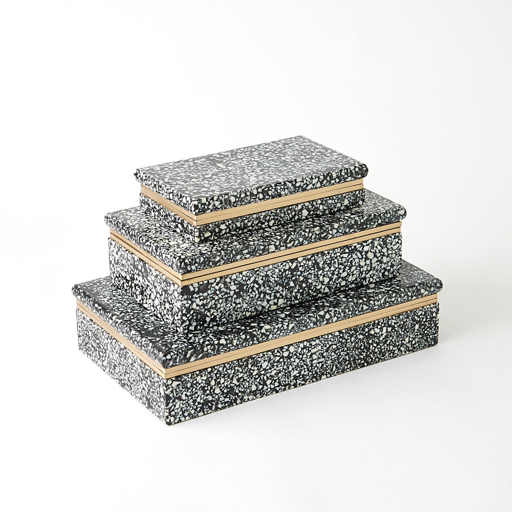 Terrazzo Box : Terrazzo Box (Small / Black/White)