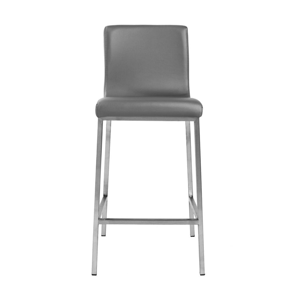 Scott-C Counter Stool - Grey,Set of 2