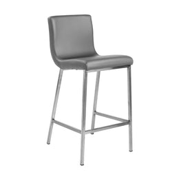 Scott-C Counter Stool - Grey,Set of 2