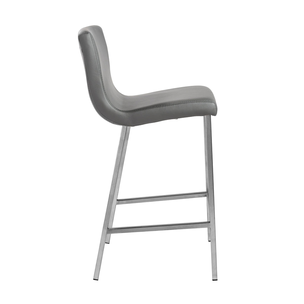 Scott-C Counter Stool - Grey,Set of 2