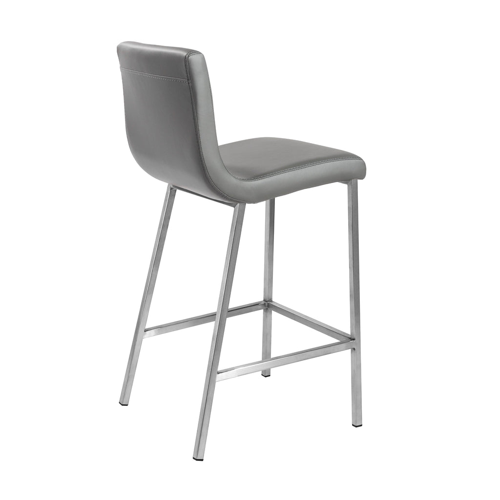 Scott-C Counter Stool - Grey,Set of 2