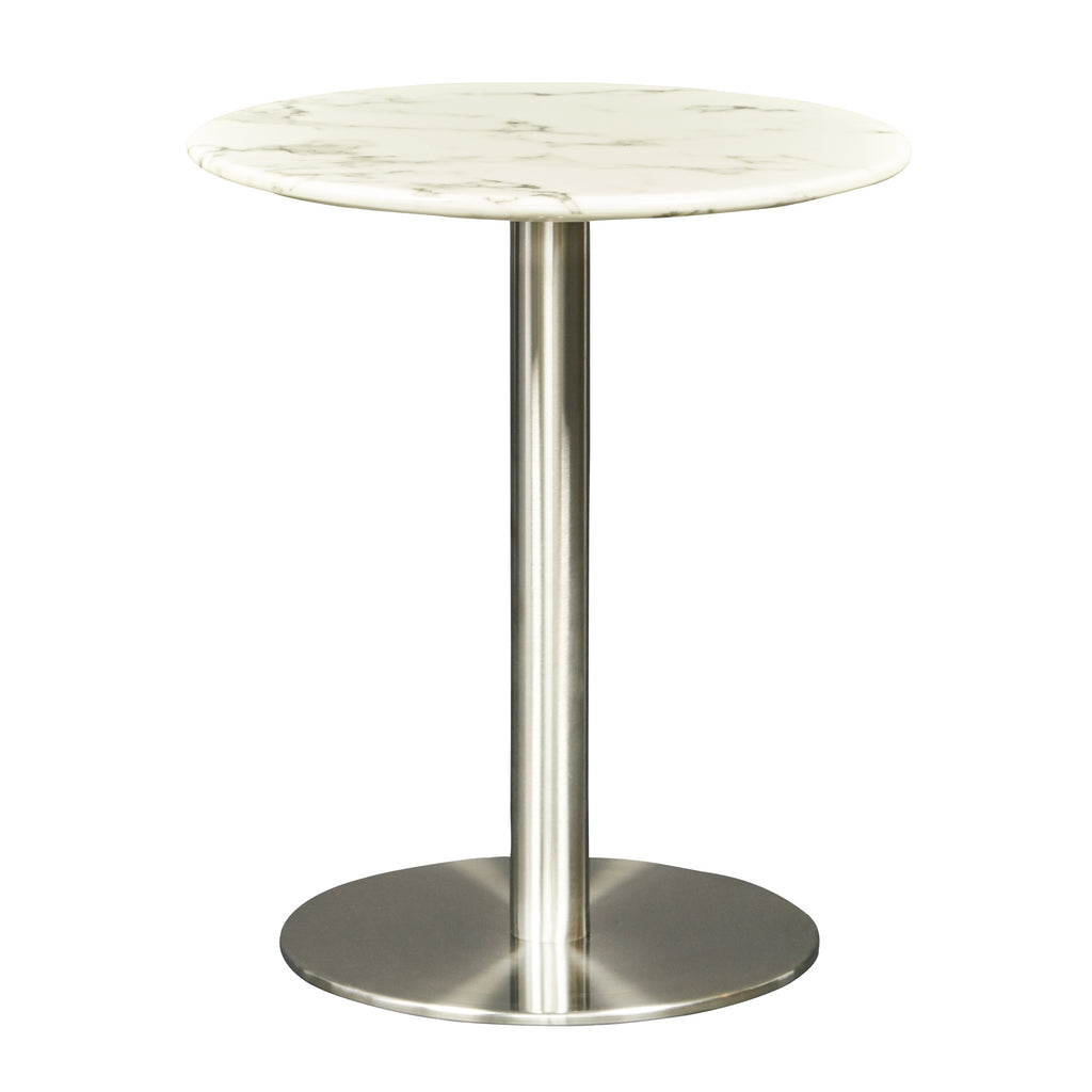 Tammy 18" Side Table - White