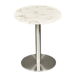 Tammy 18" Side Table - White