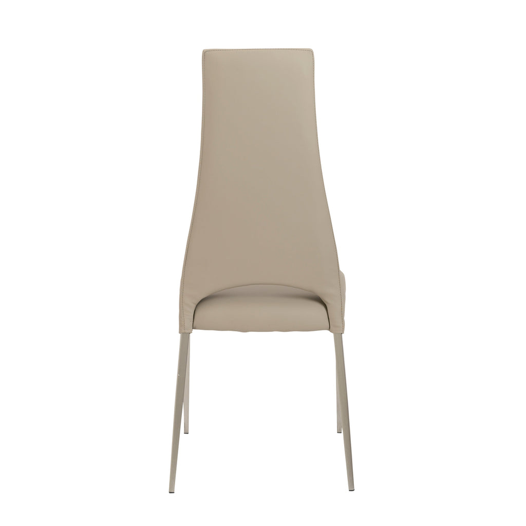 Tara Side Chair - Taupe,Set of 2