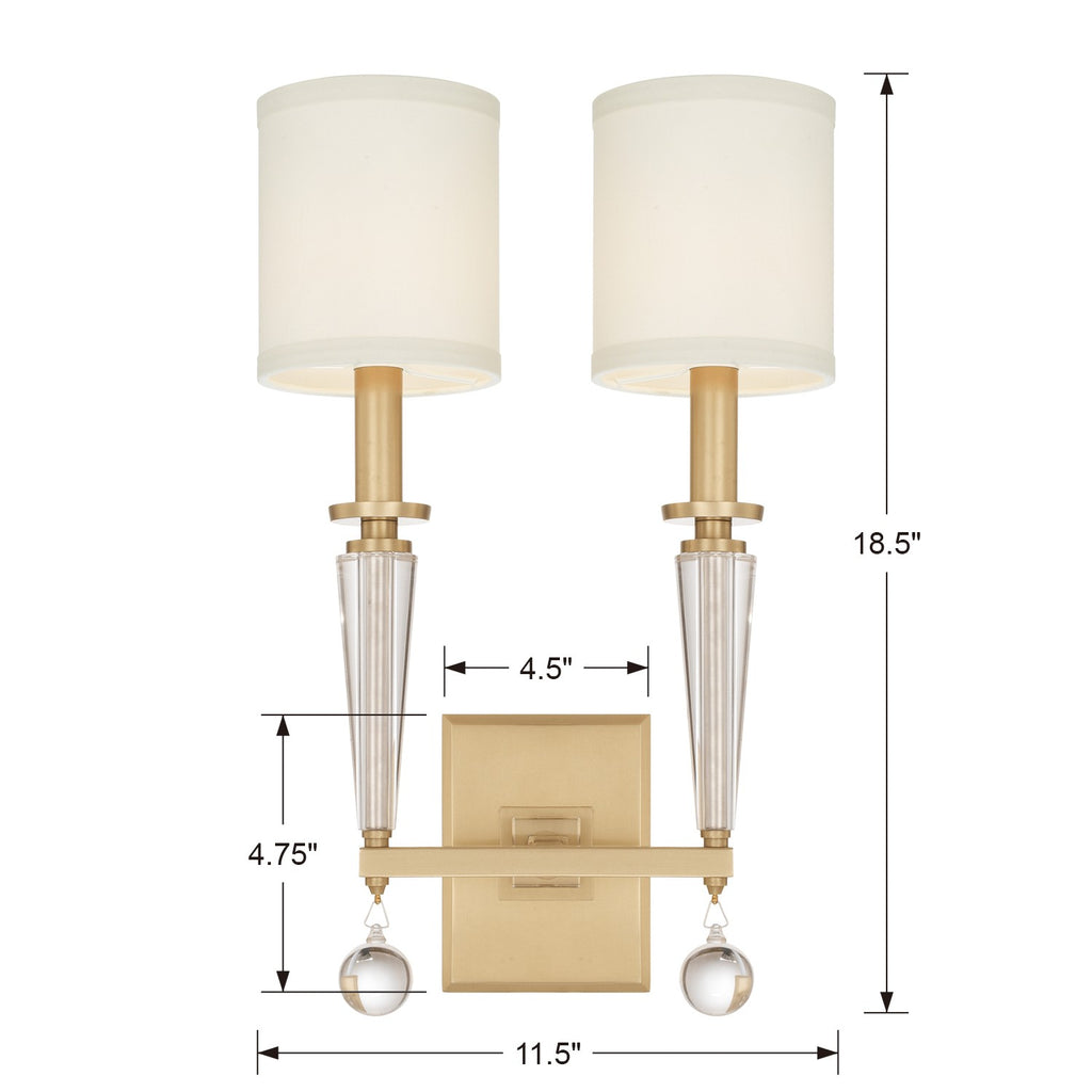 Paxton 2 Light Sconce