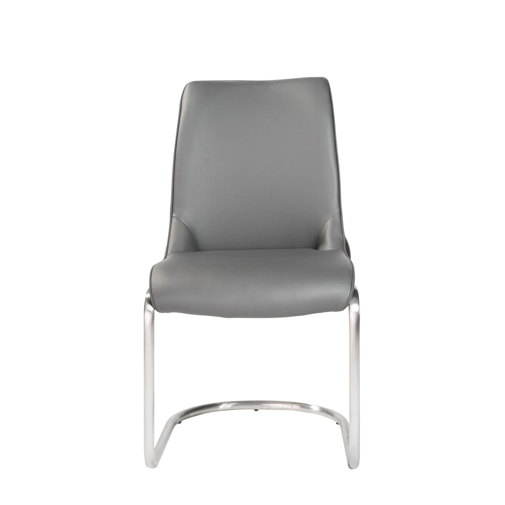 Stephanie Side Chair - Dark Grey,Set of 2