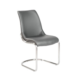 Stephanie Side Chair - Dark Grey,Set of 2