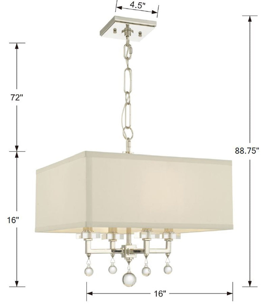 Paxton 4 Light Chandelier