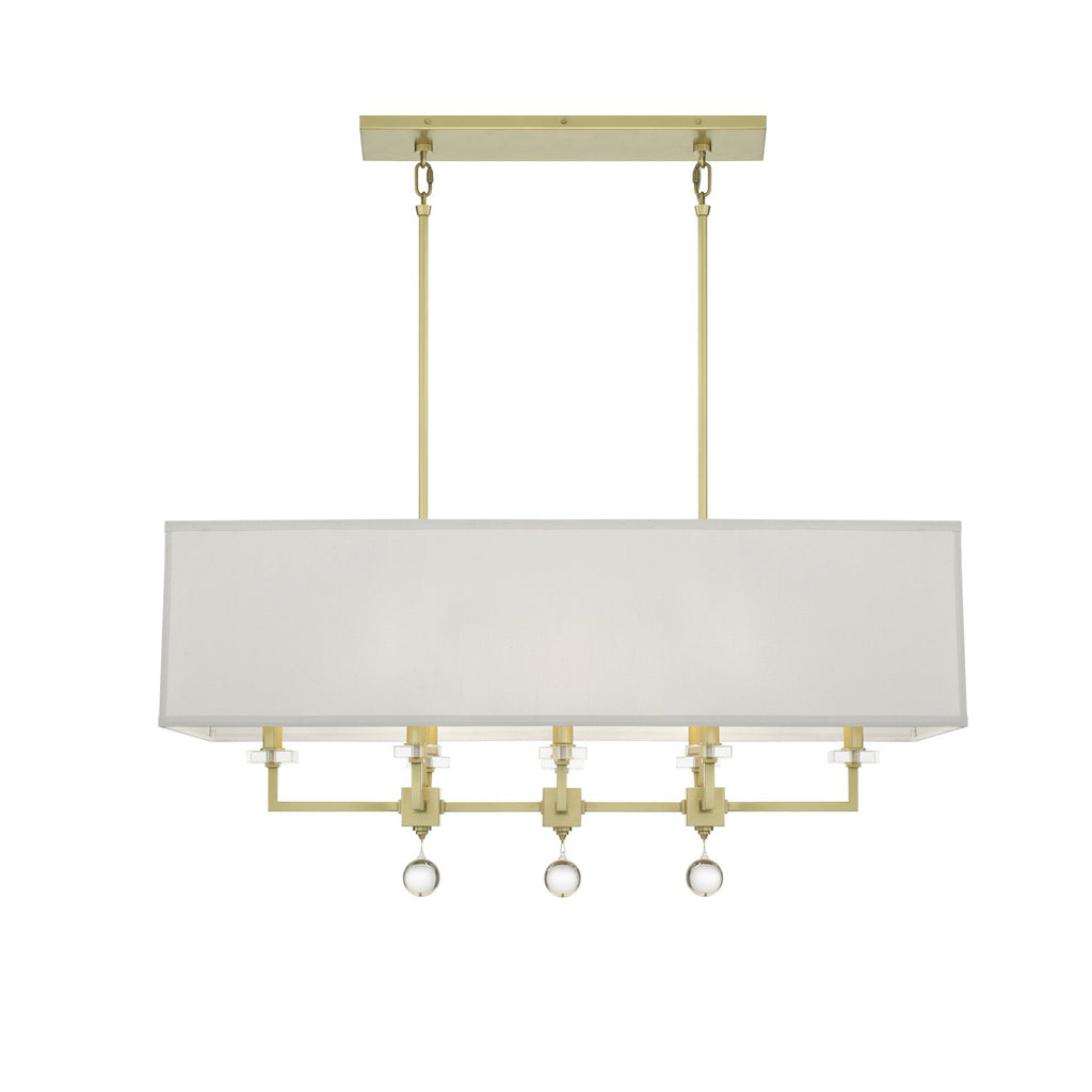 Paxton 8 Light Linear Chandelier