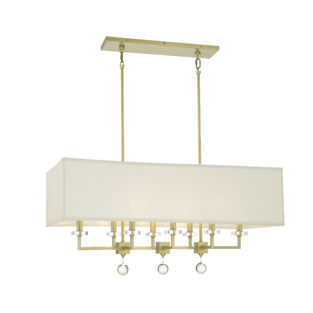 Paxton 8 Light Linear Chandelier