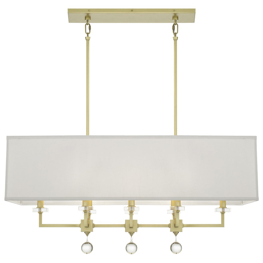 Paxton 8 Light Linear Chandelier