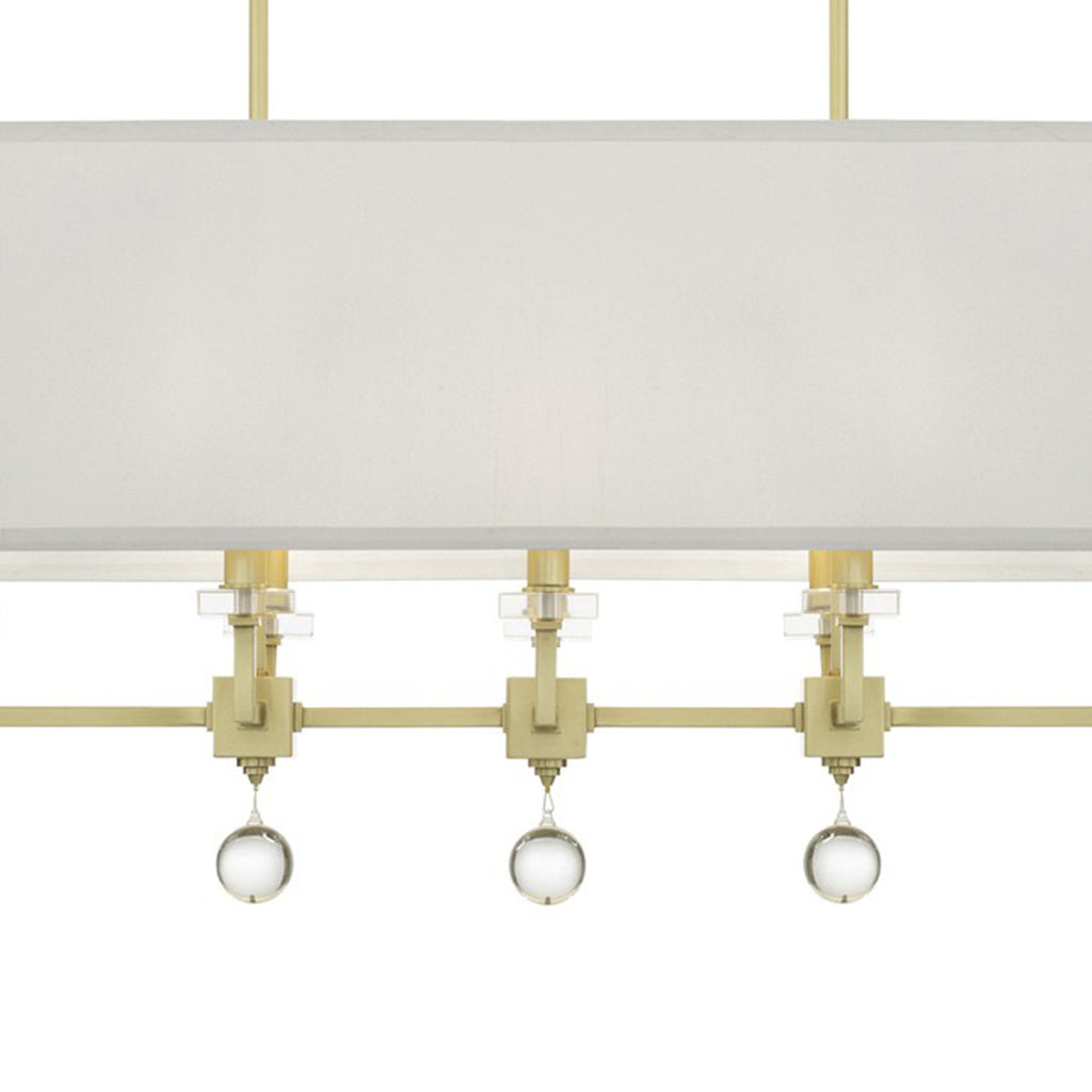 Paxton 8 Light Linear Chandelier