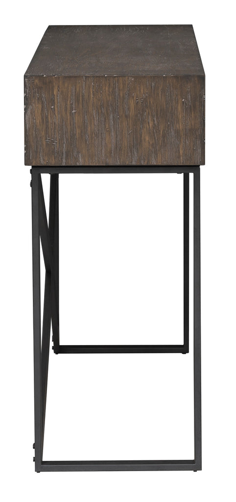 Rustique Open Storage Console Table