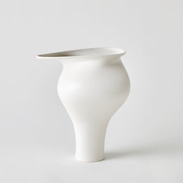 Tranquility Vase, Matte White