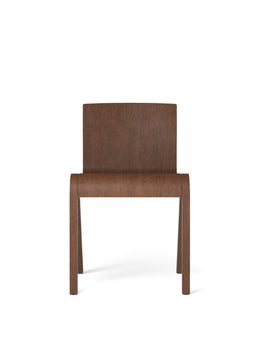 Ready Dining Chair - Red Stained Oak Base and Front
