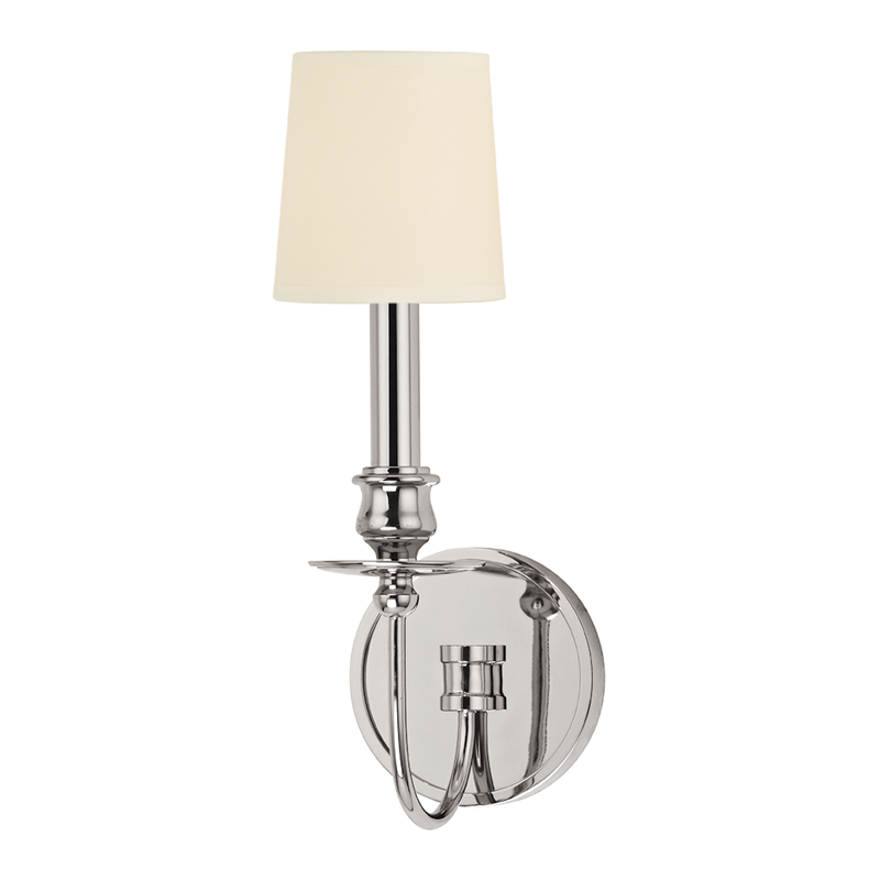 Cohasset Wall Sconce 4" - Polished Nickel