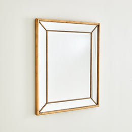 Gilded Rope Mirror, Gold