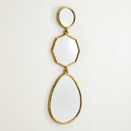 Cascade Mirror : Cascade Mirror (Shiny Brass / A)