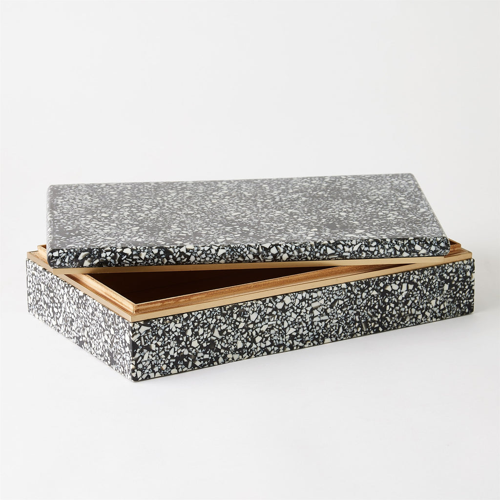 Terrazzo Box : Terrazzo Box (Large / Black/White)