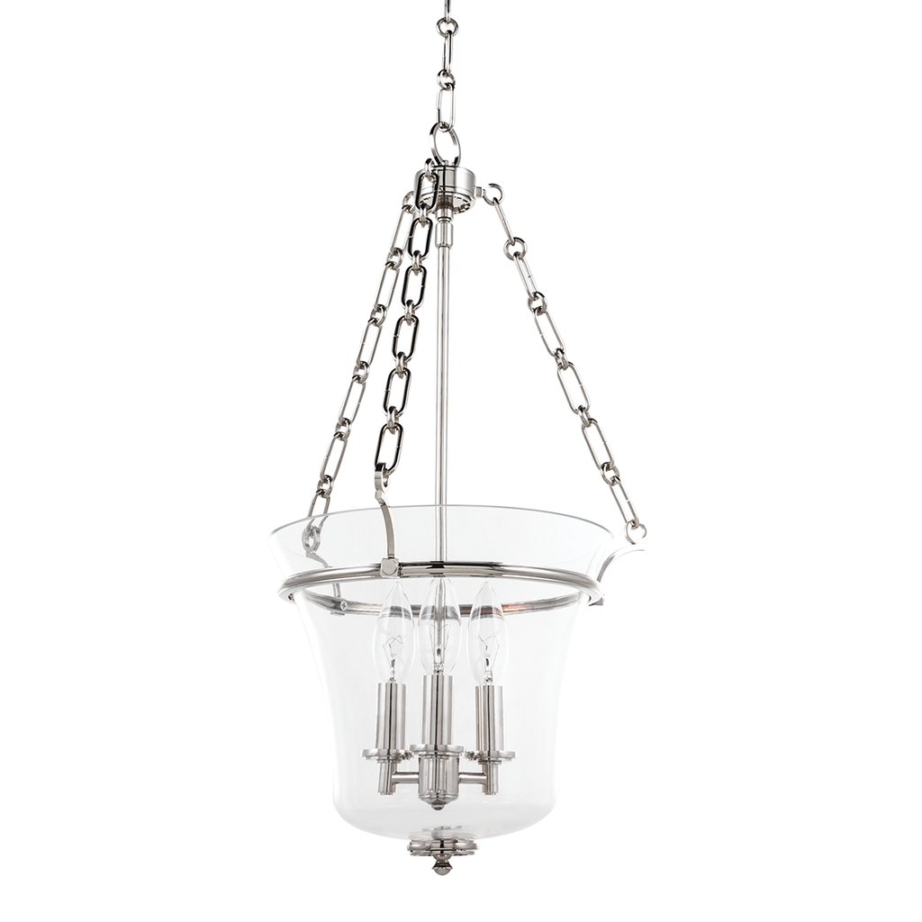 Eaton Pendant - Polished Nickel