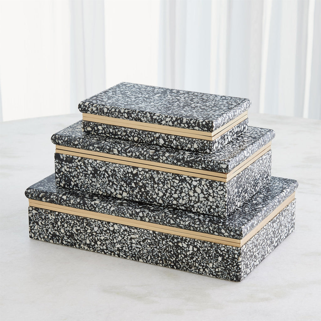 Terrazzo Box : Terrazzo Box (Small / Black/White)