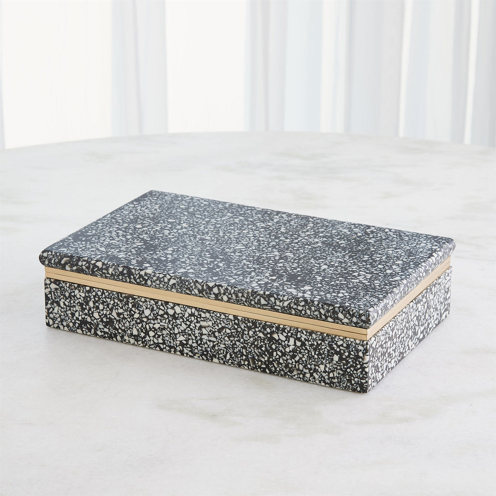 Terrazzo Box : Terrazzo Box (Large / Black/White)