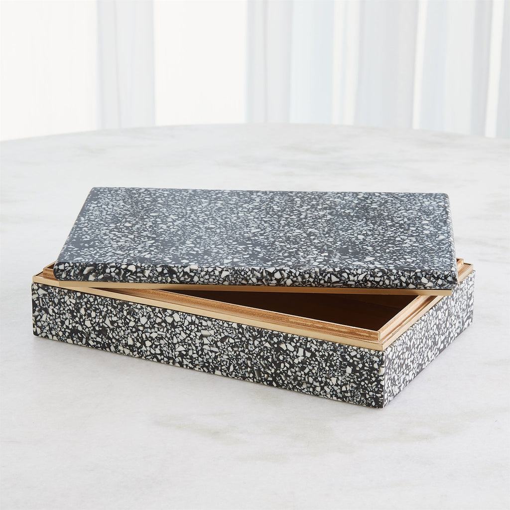 Terrazzo Box : Terrazzo Box (Large / Black/White)