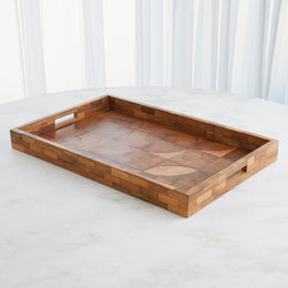 Quartered Wood Tray : Quartered Wood Tray (Large)