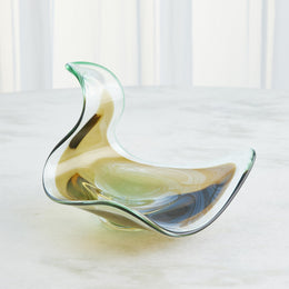 Wave Bowl : Wave Bowl (Amber/Green)