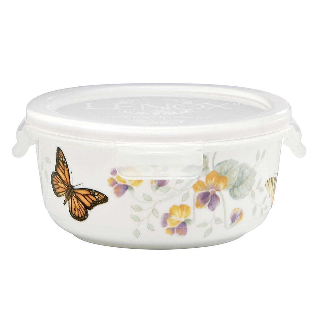 Butterfly Meadow Round Serve & Store Container