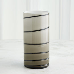 Twirl Vase : Twirl Vase (Large / Amber/White)