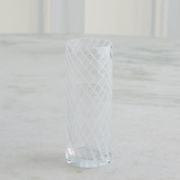 Swirl Highball Glass : Swirl Highball Glass (Milk)