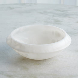 Cove Edge Alabaster Bowl : Cove Edge Alabaster Bowl (Large / White)