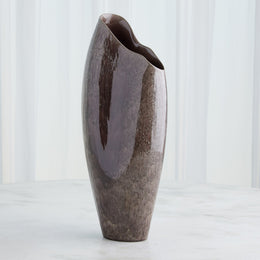 Horn Vase : Horn Vase (Large / Reactive Amethyst)