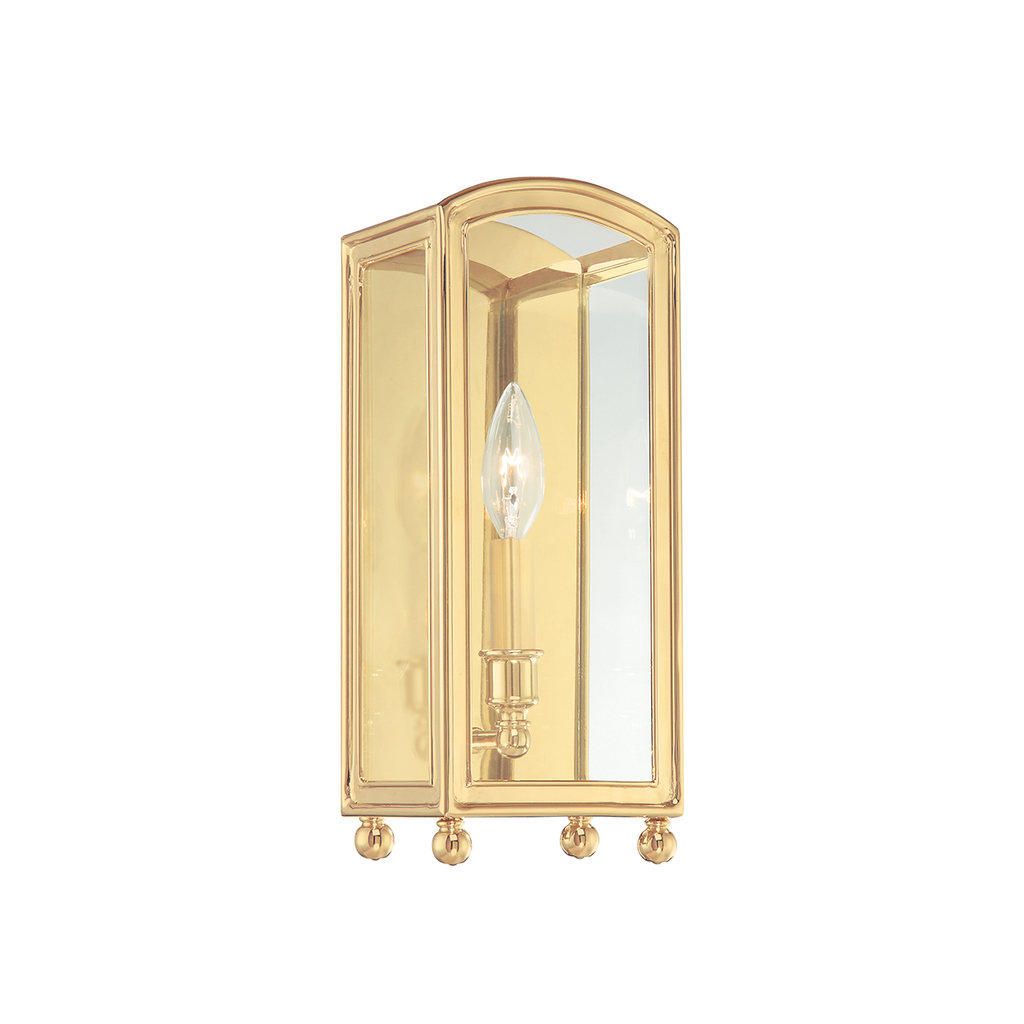 Millbrook Wall Sconce 5" - Aged Brass