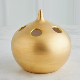 Oh No Vase : Oh No Vase (Large / Matte Gold)