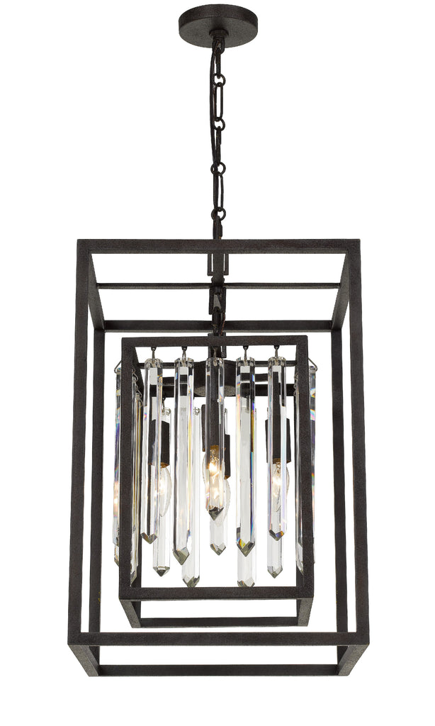 Hollis 4 Light Lantern Chandelier