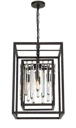 Hollis 4 Light Lantern Chandelier