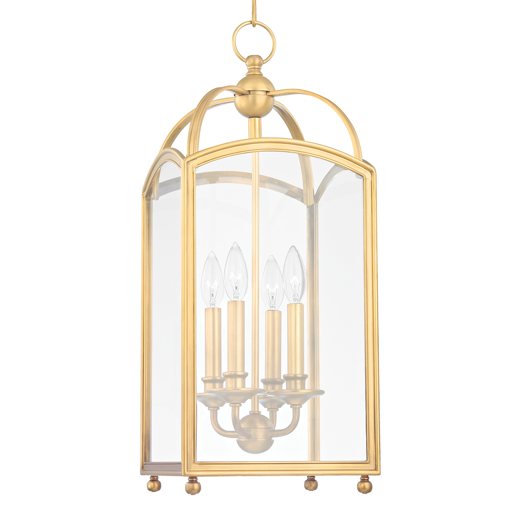 Millbrook Pendant 24" - Aged Brass